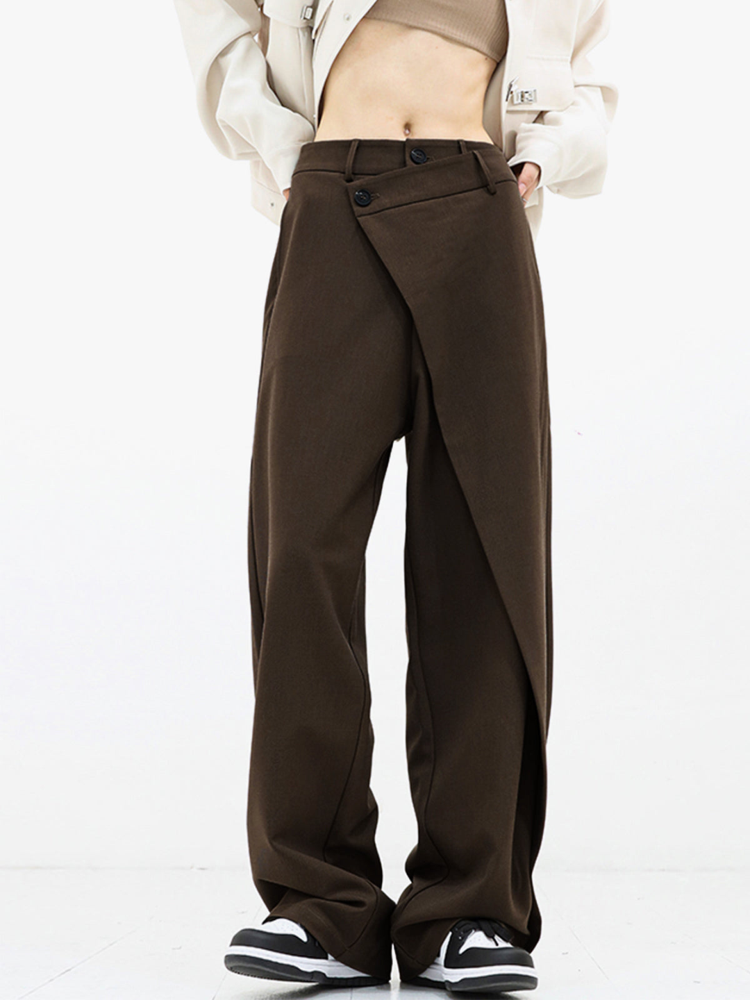 Caroline | Elegant wide leg trousers