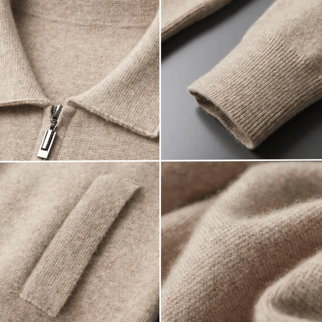 Marcel | Cashmere Zip Jacket