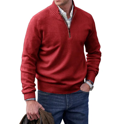 Romero | Cashmere zip-up sweater