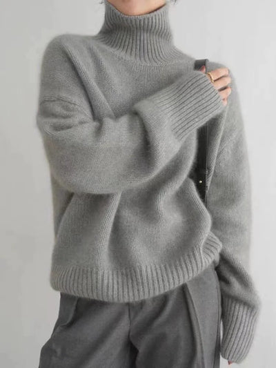 Avery | Cashmere turtleneck sweater