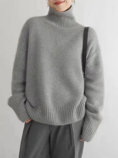 Avery | Cashmere turtleneck sweater