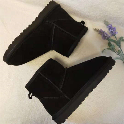 Ruby | Winter leather snow boots