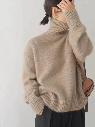 Avery | Cashmere turtleneck sweater