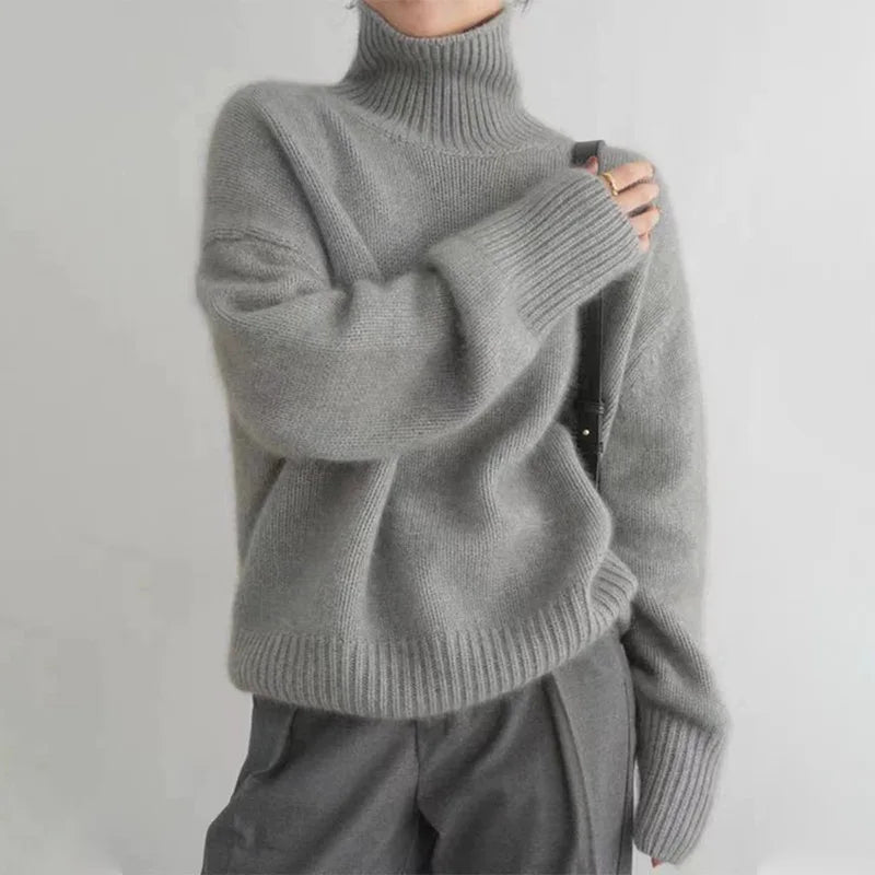 Stephanie | Turtleneck winter warm sweater