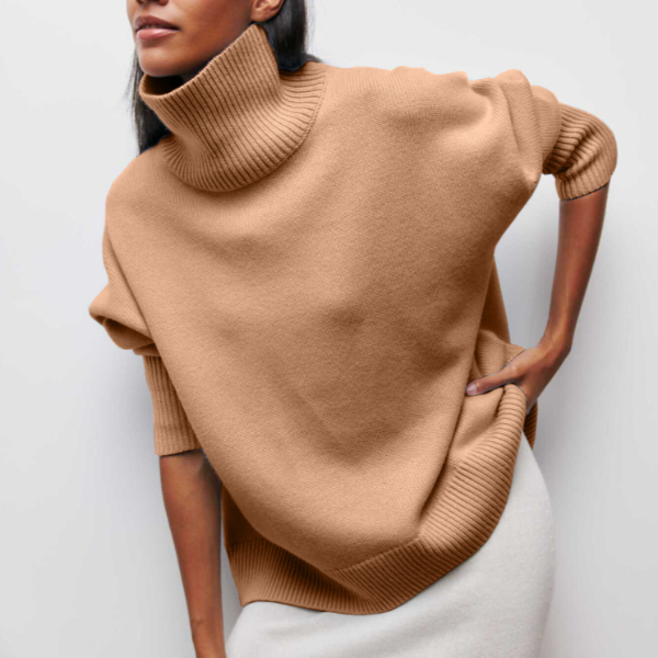 Valeria | Knitted turtleneck sweater