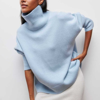 Valeria | Knitted turtleneck sweater