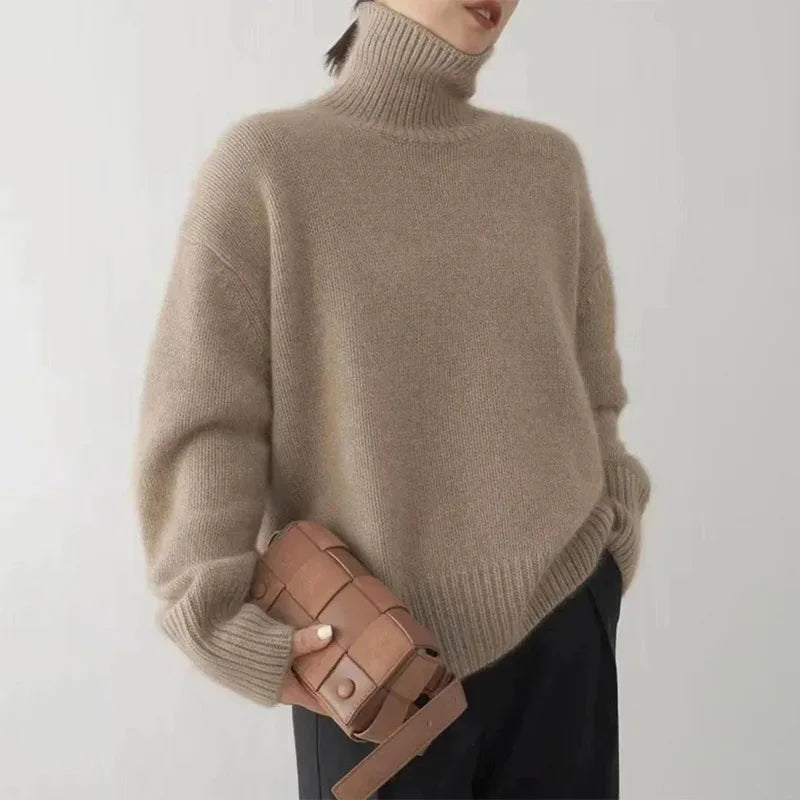 Stephanie | Turtleneck winter warm sweater