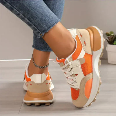 Angelina | Colorblock Casual Sneakers