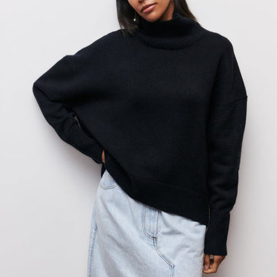 Valeria | Knitted turtleneck sweater