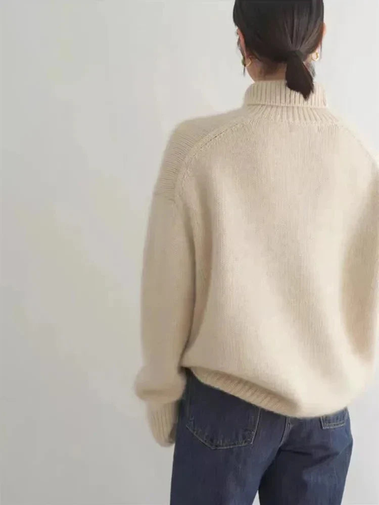 Stephanie | Turtleneck winter warm sweater