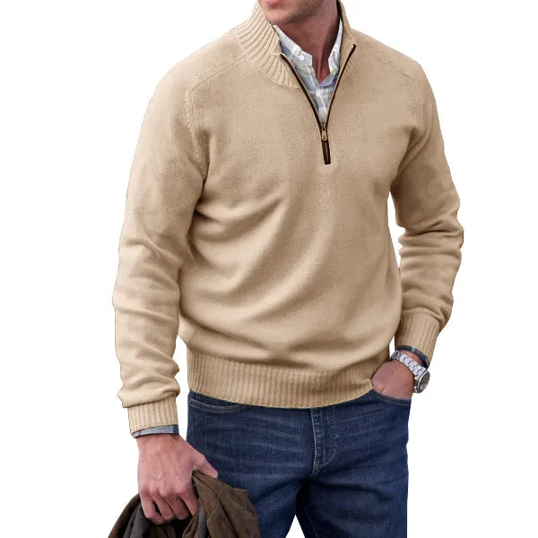 Romero | Cashmere zip-up sweater